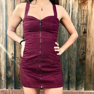 Tight Bodycon Club Print Dress